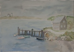 MSB116.jpg,Copyright (c) 2007,2012 by the Estate of Margaret S. Bucher, Elizabeth B. Lucas, executrix. All rights reserved.,unsigned, unframed, &#34;Sept. 10, 1984 Chatham Harbor Sailing Club&#34;,white standard,14x20