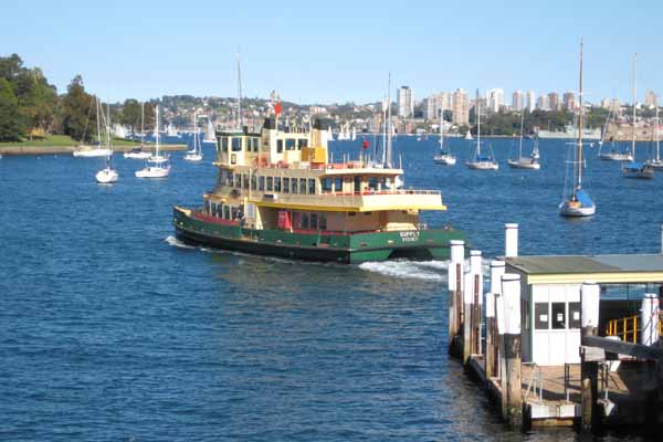 Sydney Ferry, Neutral Bay (photo courtesy of Richard Phillips)